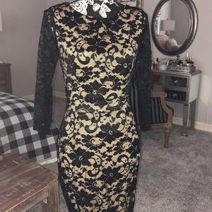 Sexy 3/4 sleeve lace dress by ABS